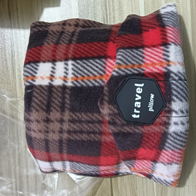 U-Shaped Travel Pillow for Neck Support