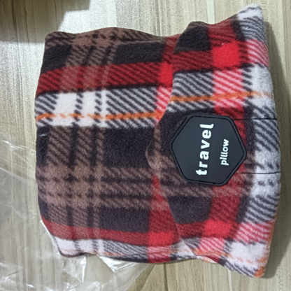 U-Shaped Travel Pillow for Neck Support