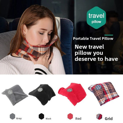 U-Shaped Travel Pillow for Neck Support